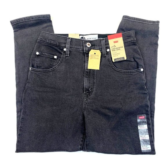 Levi's Denim - Women's Levi's SilverTab High Waist Jeans (A36990001) Charcoal Gray - 6 (28x27)